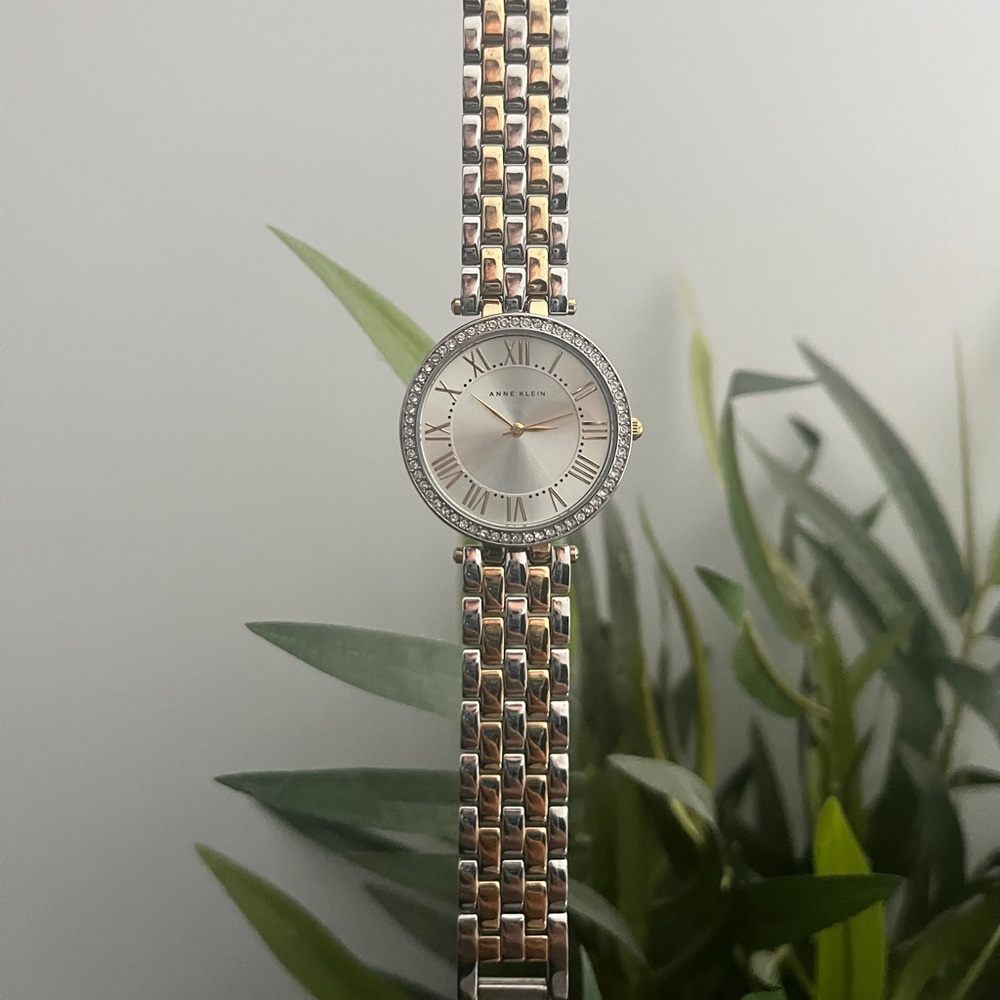 Anne Klein Two-Tone Wrist Watch